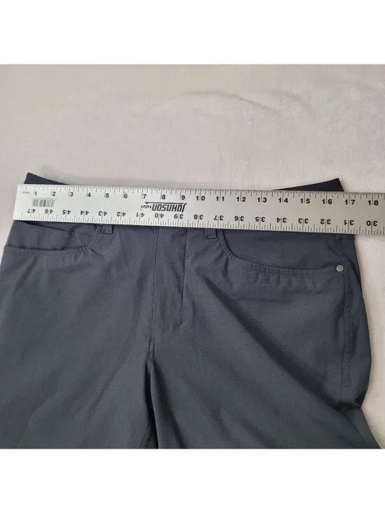 Lululemon ABC Utilitech Mens Navy Blue Slim Fit Pants Size 32x24 - Picture 8 of 13